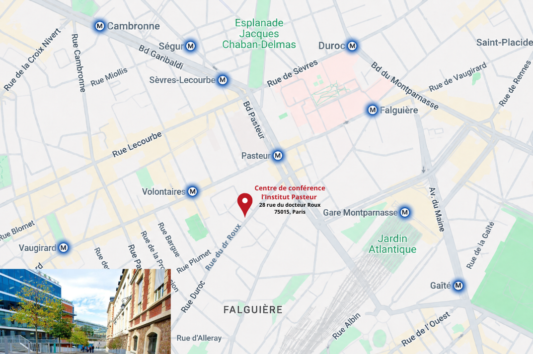 Institut Pasteur Location